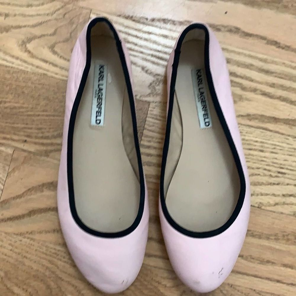 KARL LAGERFELD PARIS‎ LEROUX BALLET FLATS 8